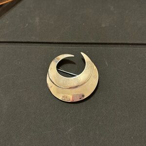 Silver brooch